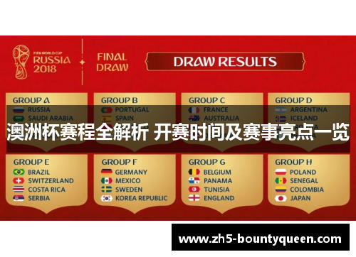 澳洲杯赛程全解析 开赛时间及赛事亮点一览